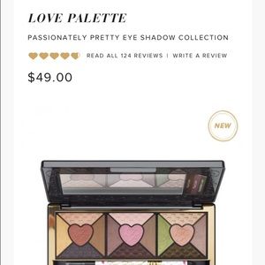 NEW TOO FACED love palette