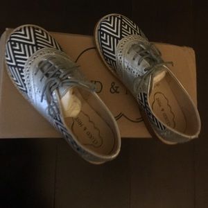 Unique vintage style shoes.