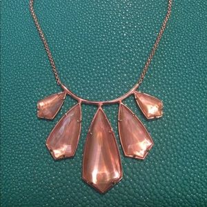 Kendra Scott Rhyan Necklace in Rose Gold