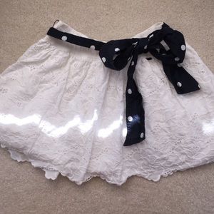 Hollister skirt with belt
