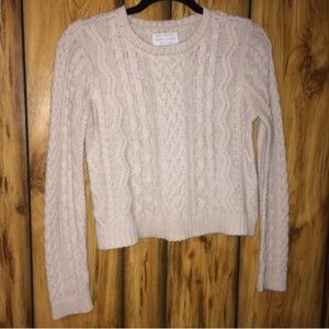 Cropped sweater