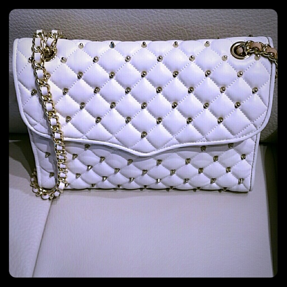 NWOT Rebecca Minkoff quilted affair studded bag - Picture 1 of 2
