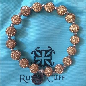 Rustic Cuff Gold GMA kaleidoscope.