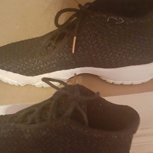 Black future jordans
