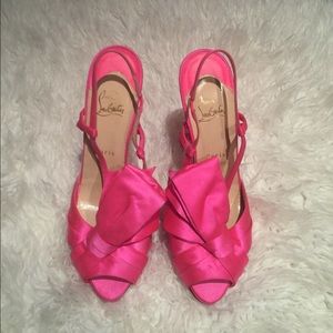 AUTHENTIC Christian Louboutin Pink