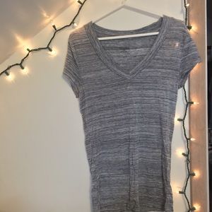 Merona heather grey v-neck tee