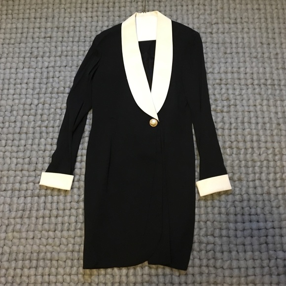 Black & white dress