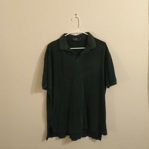 Men's L green Polo (t-shirt style)
