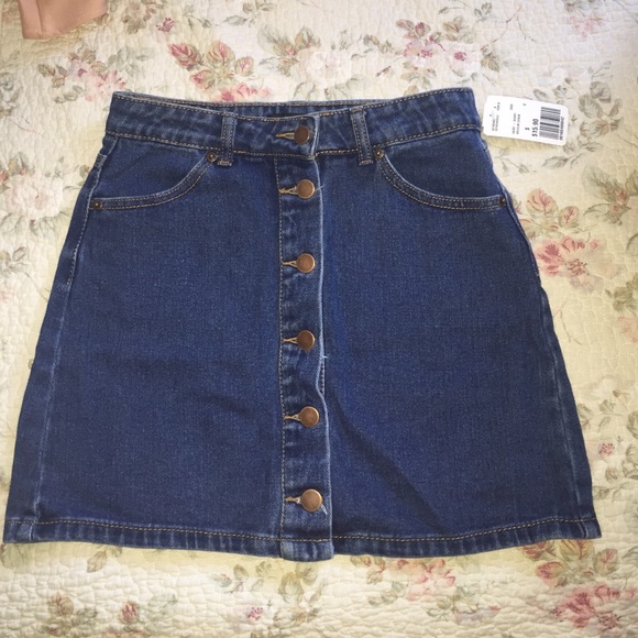 forever 21 denim skirt brand new with tags