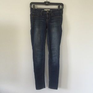 Bullhead Dark Wash Denim Leggings Skinny