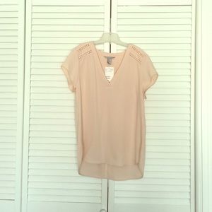 HM Peach Blouse