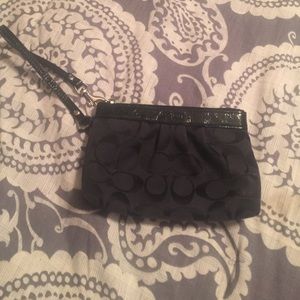 Coach small wristlet