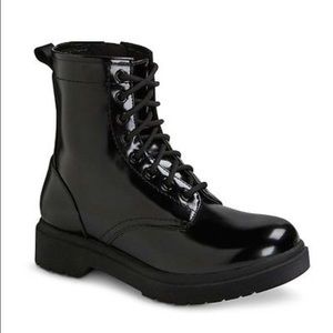 Mossimo black Combat boots.