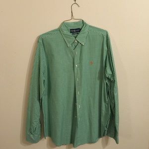 Men's XL Ralph Lauren Custom Fit Dress Shirt