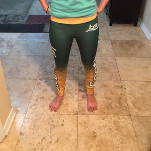 Green Bay Packers leggings.