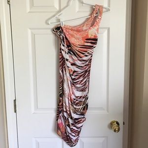 One shouldered dress