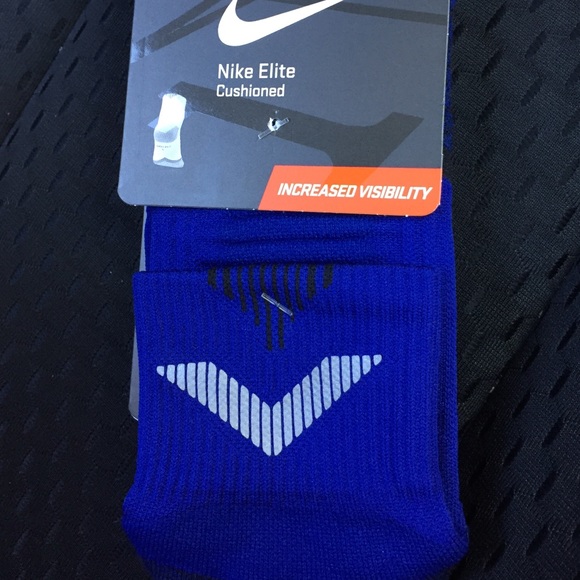 Nike Elite Cushioned Dri-fit running quarter socks