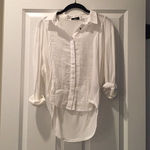BDG white button up top