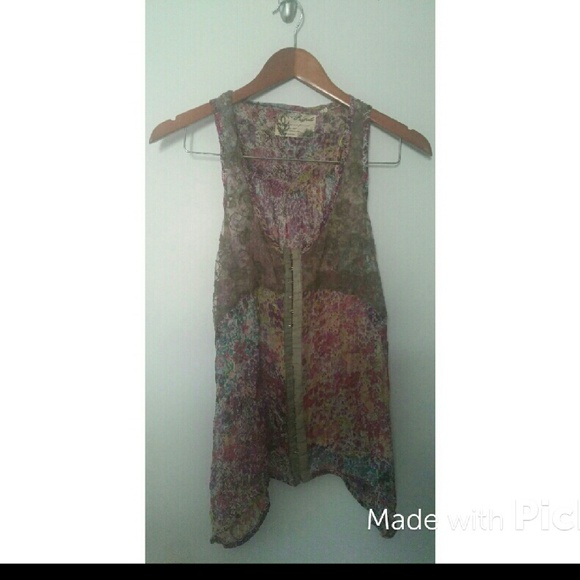 Buffalo Sheer Crepe Tank top