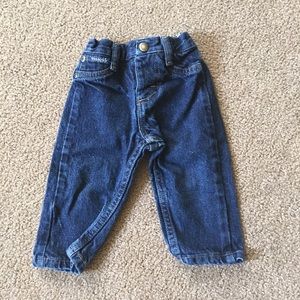 Wrangler blue jeans size 12 months