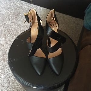 H&M black heels