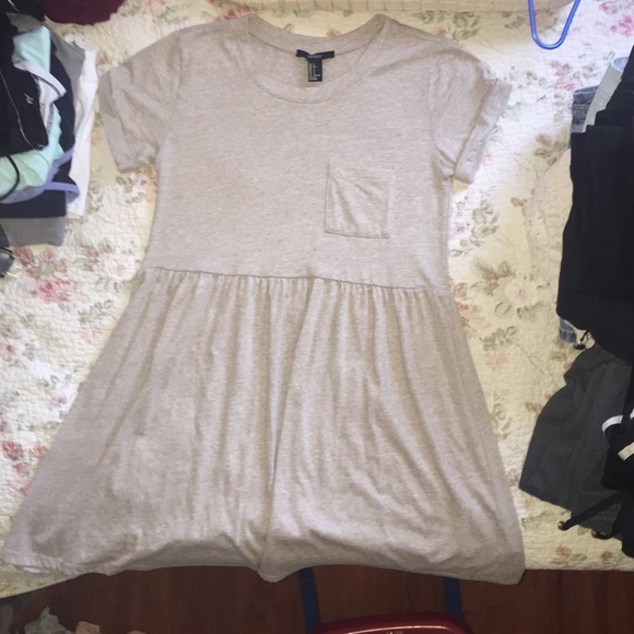 forever 21 tan dress