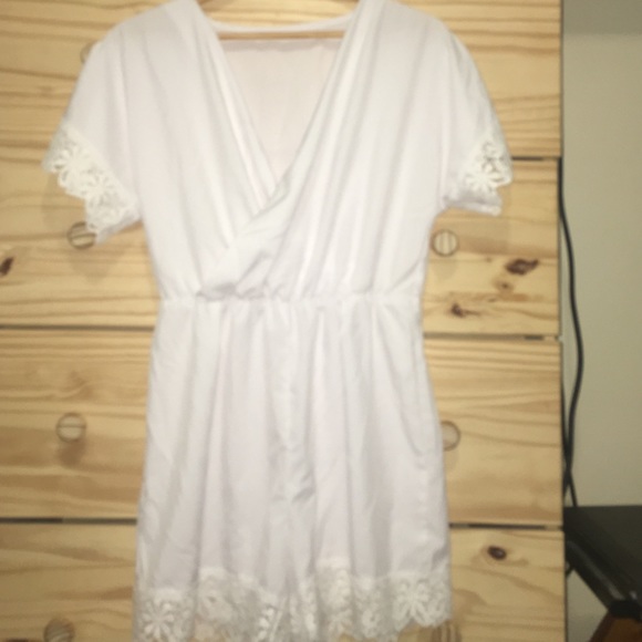 White romper