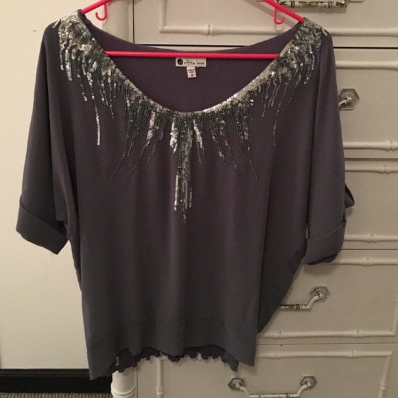 Silver date night shirt