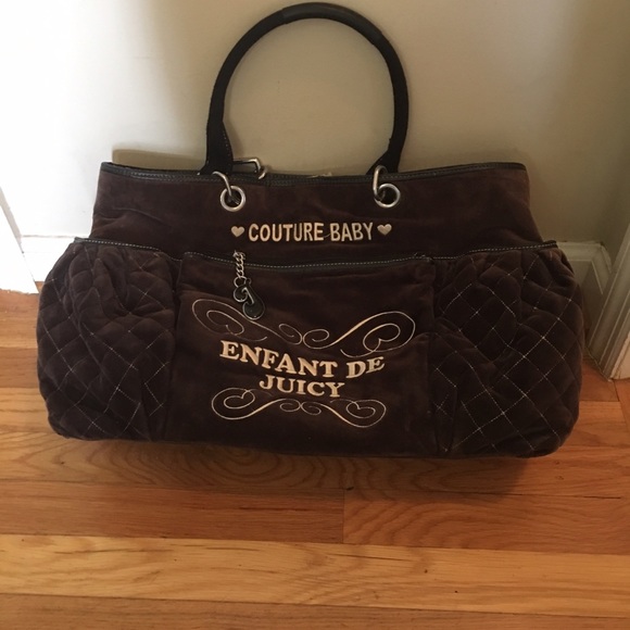 Juicy couture diaper bag