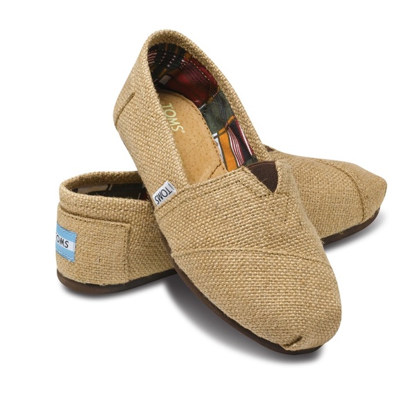 ❌❌SOLD Burlap Toms - Picture 1 of 3