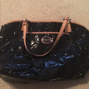 Coach Patent Leather Bag