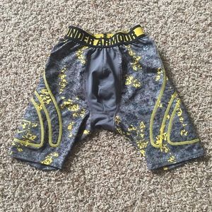 Under Armour sliding shorts