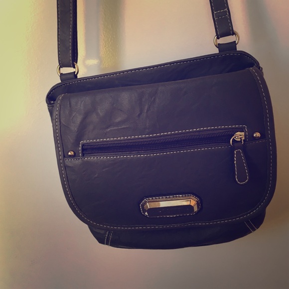 Grey Rosetti Purse - Picture 1 of 4