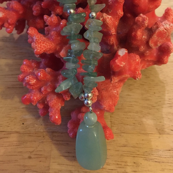 Vintage jade necklace