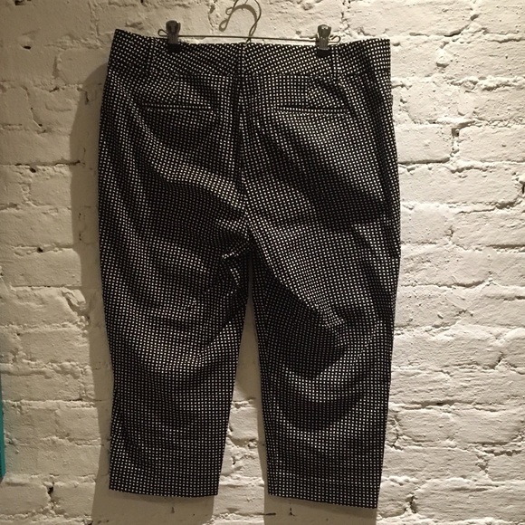 LOFT Gingham ankle pants - Picture 2 of 3