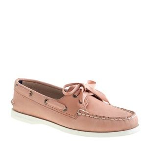 Pink Sperry Topsliders