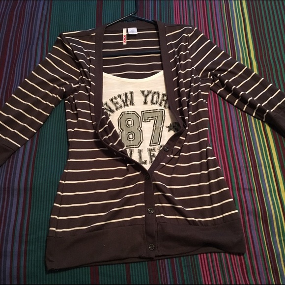 Tank top/Cardigan combo