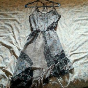 Only Hearts Small asymmetrical hem floral dress