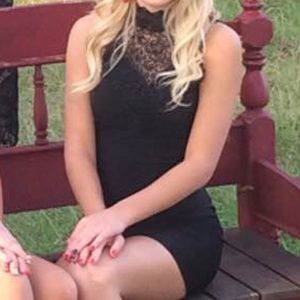 Black homecoming dress!