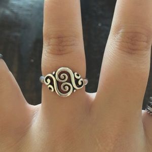 James Avery Sterling Silver Spanish Swirl Ring