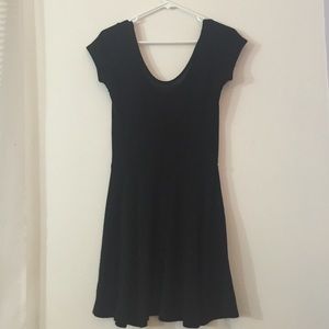 Black skater dress