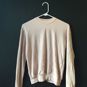 NWOT John Galt light pink, tight fit sweater
