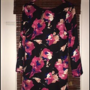 Floral long sleeve dress