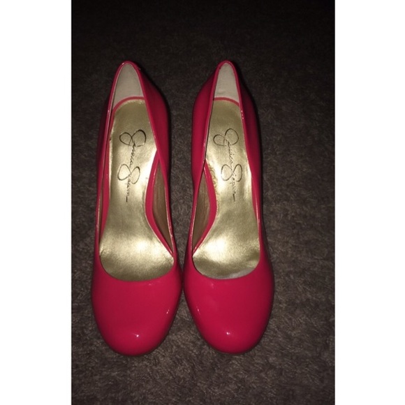 Brand new hot pink Jessica Simpson heels.