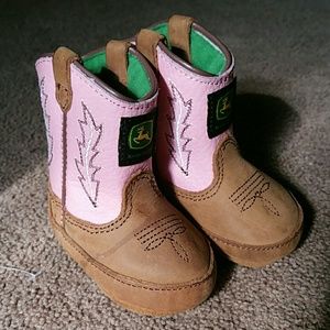 John Deere Baby Boots, Size 0