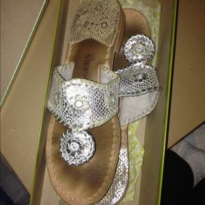 Snake skin Jack Rogers