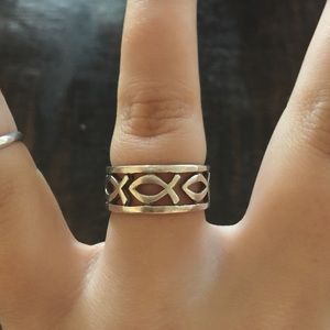 James Avery Continuous Ichthus Band