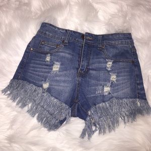 Fringed Elan Shorts