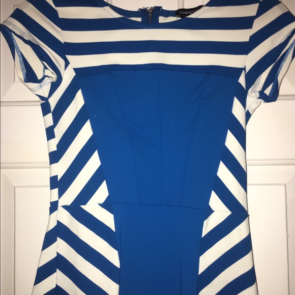 Bebe peplum style top