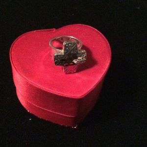 Sterling silver Good Graces ring